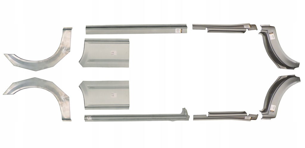 фото №1, Transit 00-14 довгий поріг ремкомплект підкрилок kpl