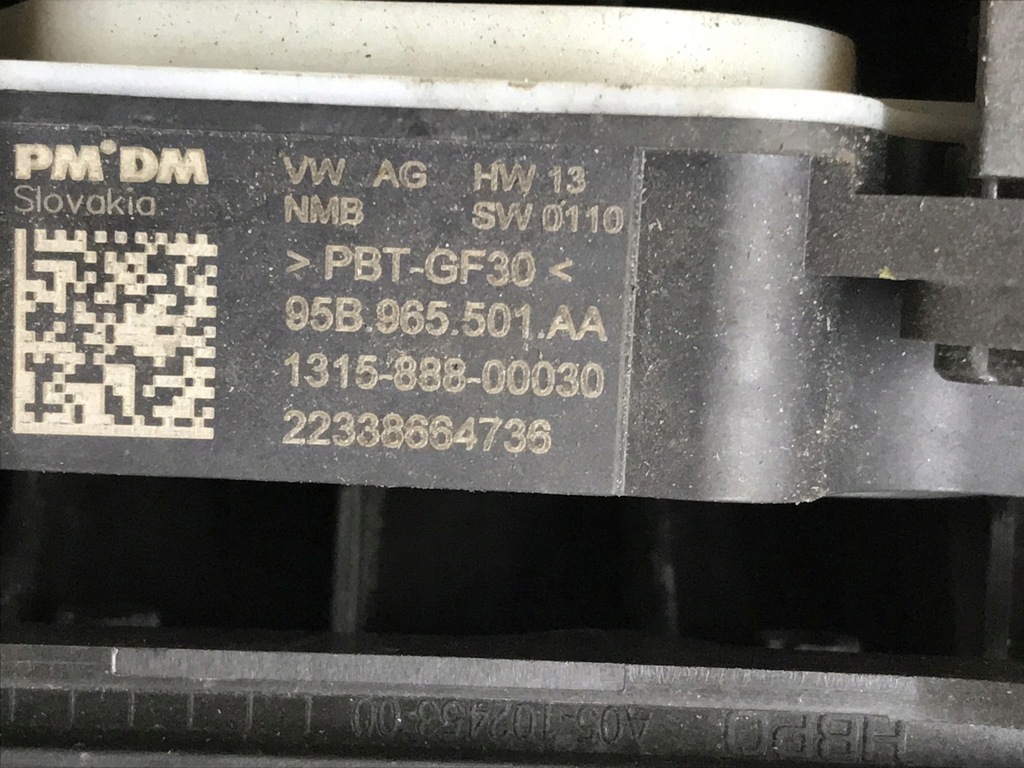 фото №9, Повітропровід повітря porsche macan регулятор 95b121616 95b965501aa