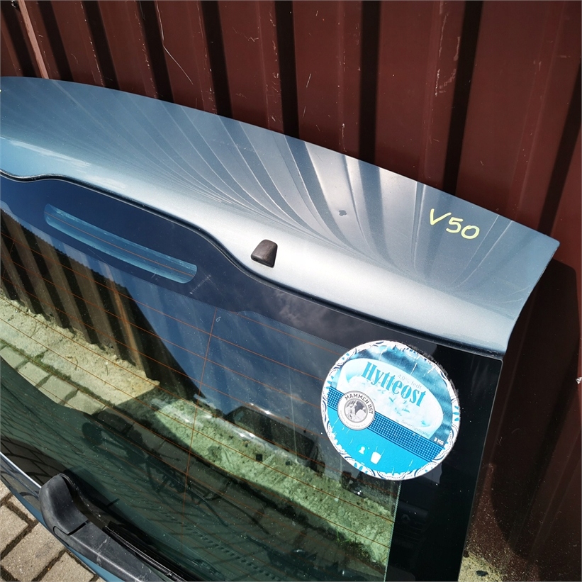 фото №7, Volvo v50 кришка багажника комплектна демонтаж