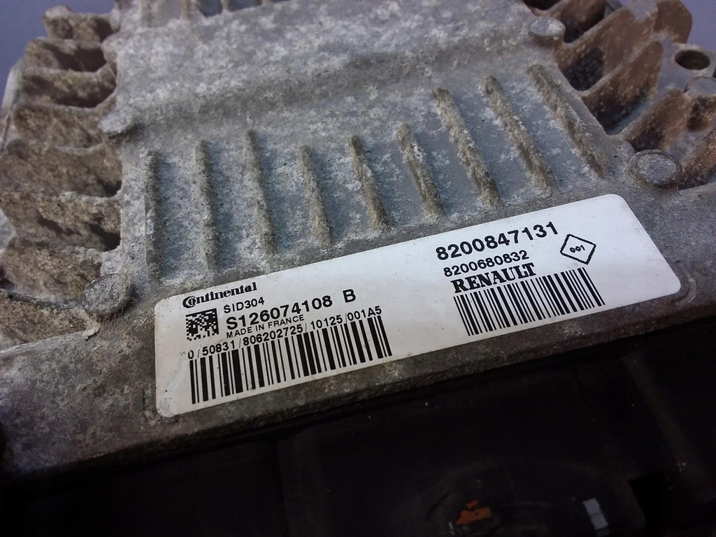 фото №4, Grand modus 1.5 dci блок управления бортовой компьютер 8200847131