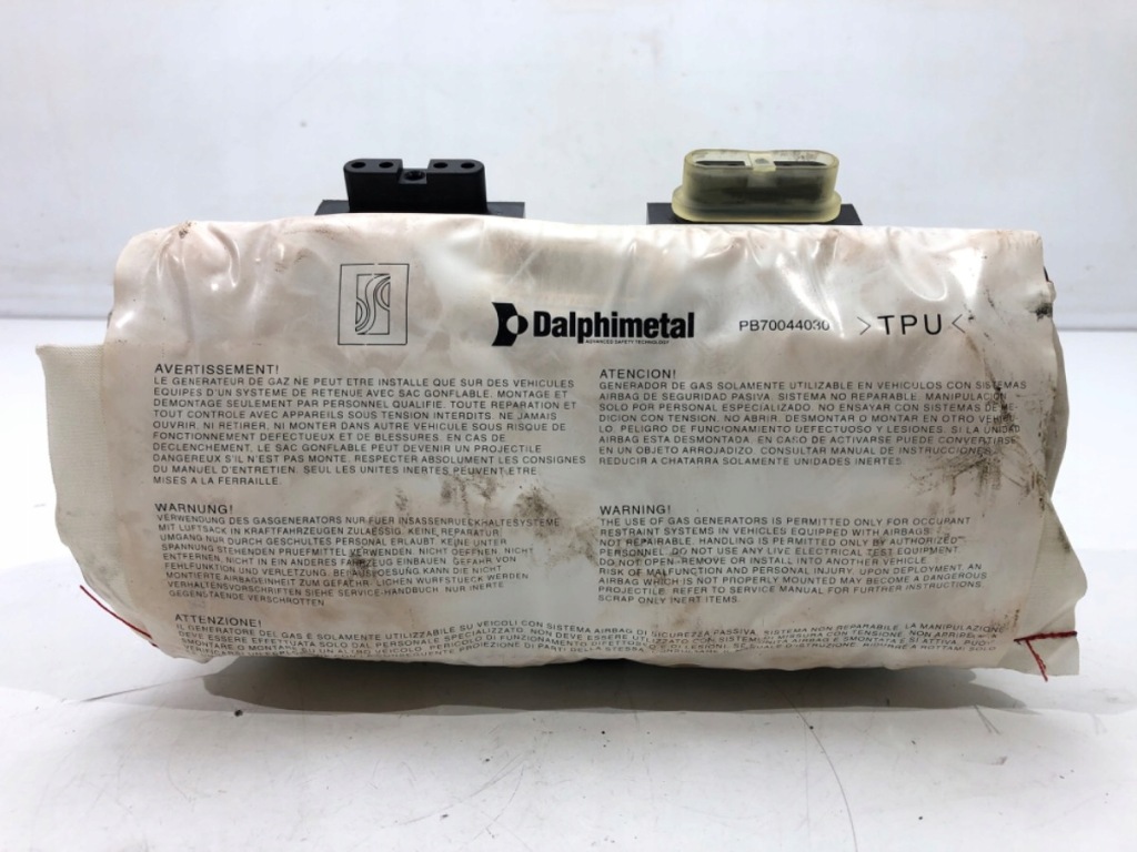 фото №1, Подушка воздушная пассажира fiat punto evo 00518284450 подушка безопасности