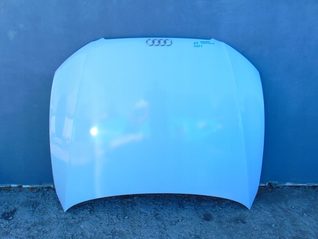 фото №1, Капот крышка двигателя audi a5 8t цвет ly7g przed lift