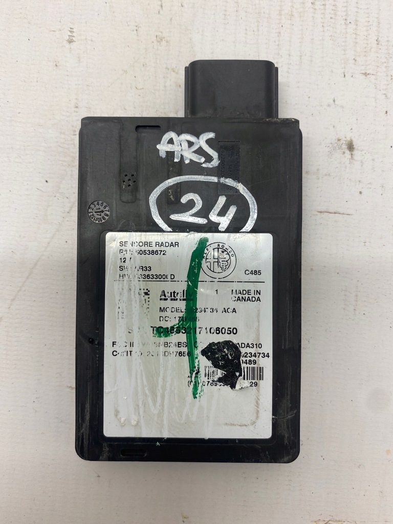 фото №6, Радар датчик alfa romeo giulia stelvio 50538672