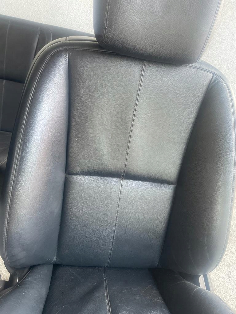 фото №5, Сидіння заднє сидіння шкіра чорні mercedes w221