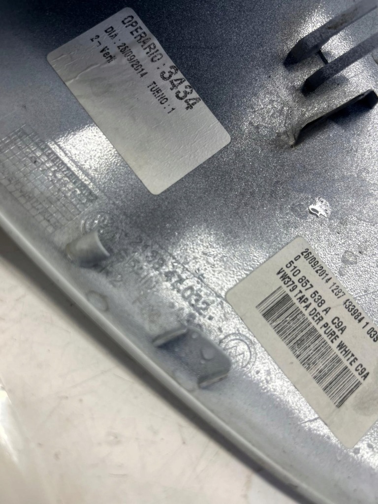 фото №12, Vw sportsvan golf vii корпус зеркало правая 510857538a