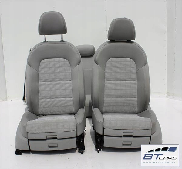 фото №7, Audi q3 сиденья комплект сидений сидений сиденья сиденье обивка 8u велюр ko