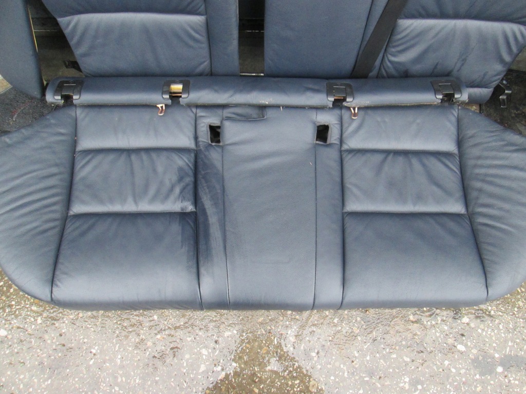 фото №10, Bmw e61 lci сидіння шкіряний заднє сидіння kpl підігрів ele