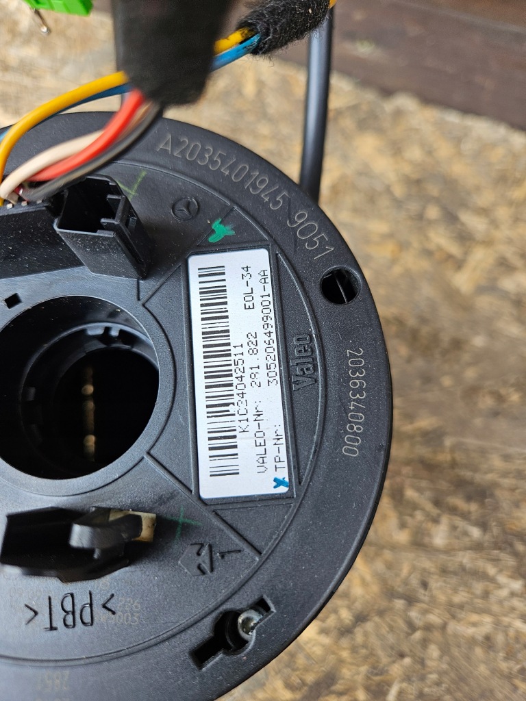 фото №5, Перемикач комбінований стрічка подушка безпеки mercedes a1694640118