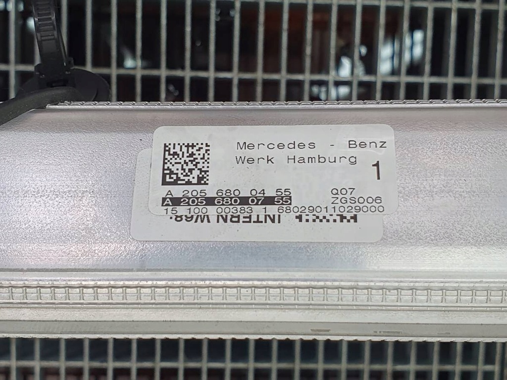 фото №9, Каркас підсилювач панелі панель приладів 2056881816 mercedes w205 eu