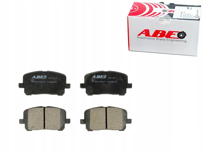 фото №1, Abe тормозные колодки тормозные pontiac vibe toyota avensis v