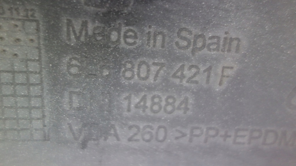 фото №10, Seat ibiza iii 2002-2005 бампер задняя задний 6l6807421f / 4697