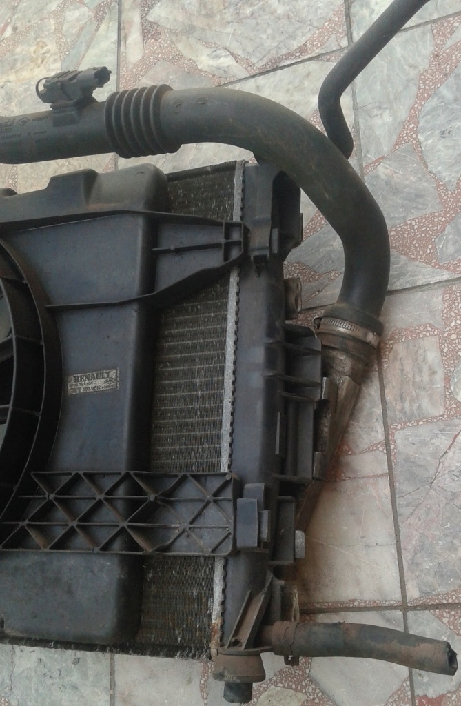 фото №13, Радиатор воды кондиционер вентилятор megane ii 1,9 dci