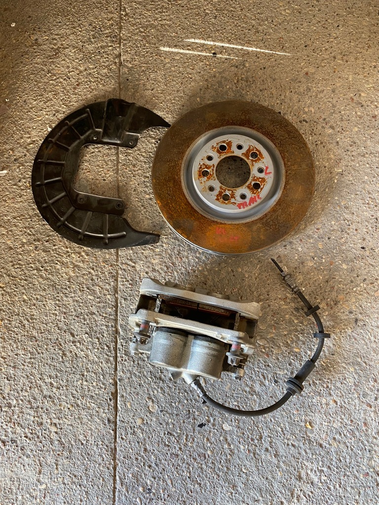 фото №4, Суппорт диск тормозная jeep cherokee kl19 trailhawk