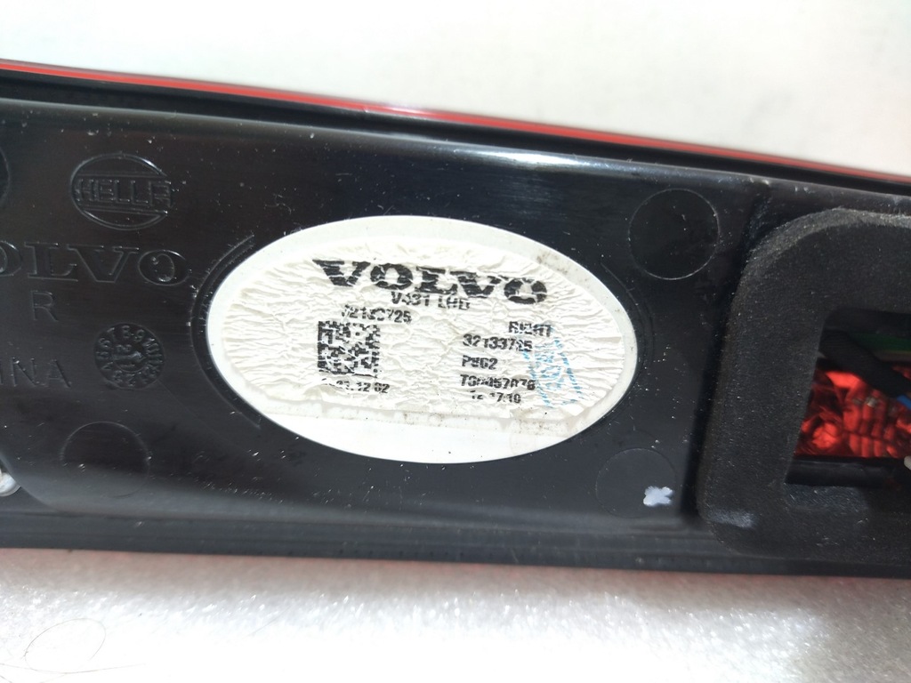 фото №10, 32133725 лампа задня права w кришка full led volvo s60 iii