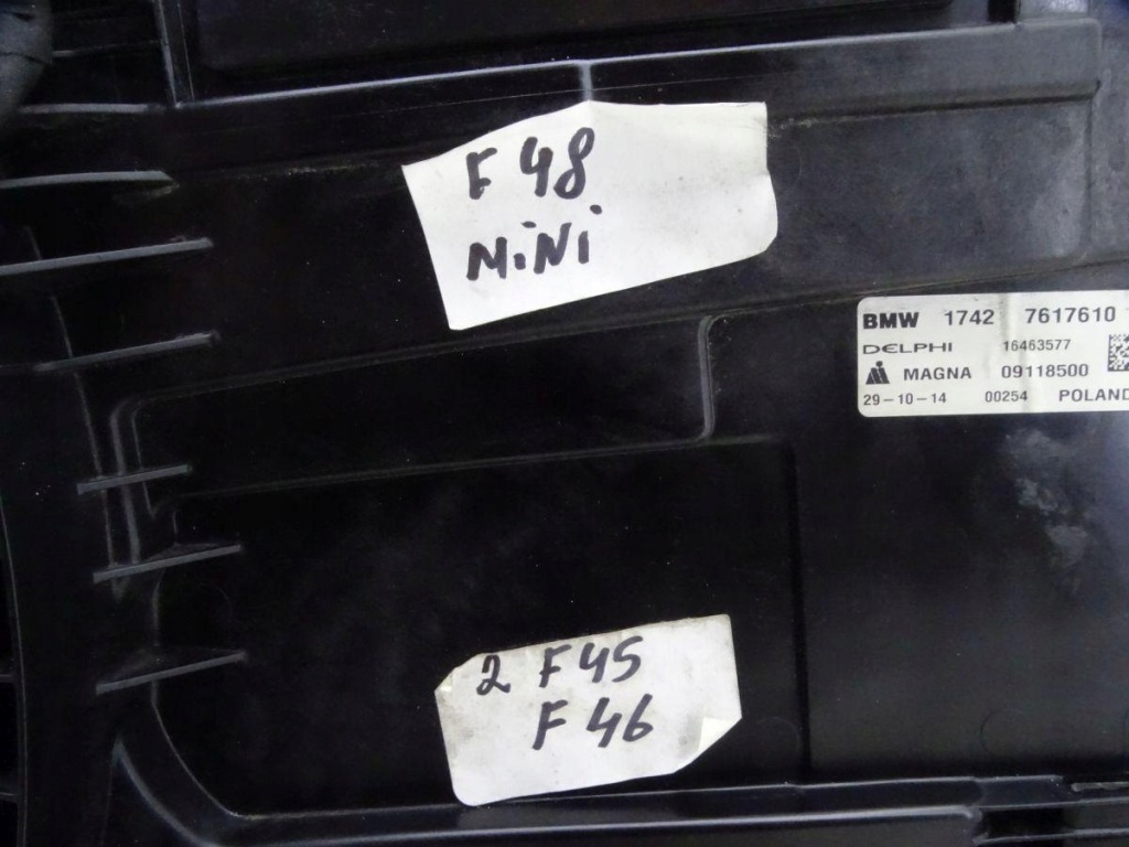 Bmw 2 f45 f46 220i 2.0 b48 14-21 набір комплект радіатор вентилятор оригінал. Зі Шроту