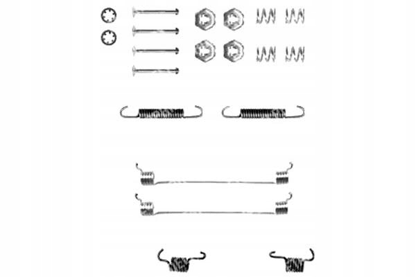 фото №2, Пружины колодка ham. peugeot 306 93- renault r del