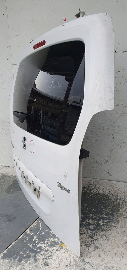 фото №6, Peugeot partner iii 3 08- задняя задняя крышка багажника багажника