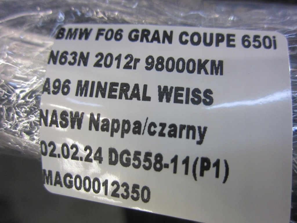 фото №10, Bmw 6 f06 gran молдинг хромированная кровельная правая левая 7275302 рейлинг 7275301