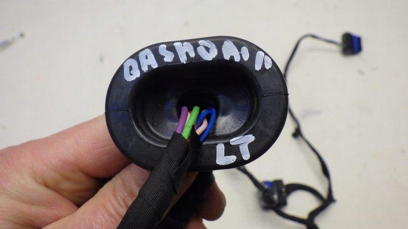 фото №2, Жгут электропроводка дверь левый задняя qashqai ii j11
