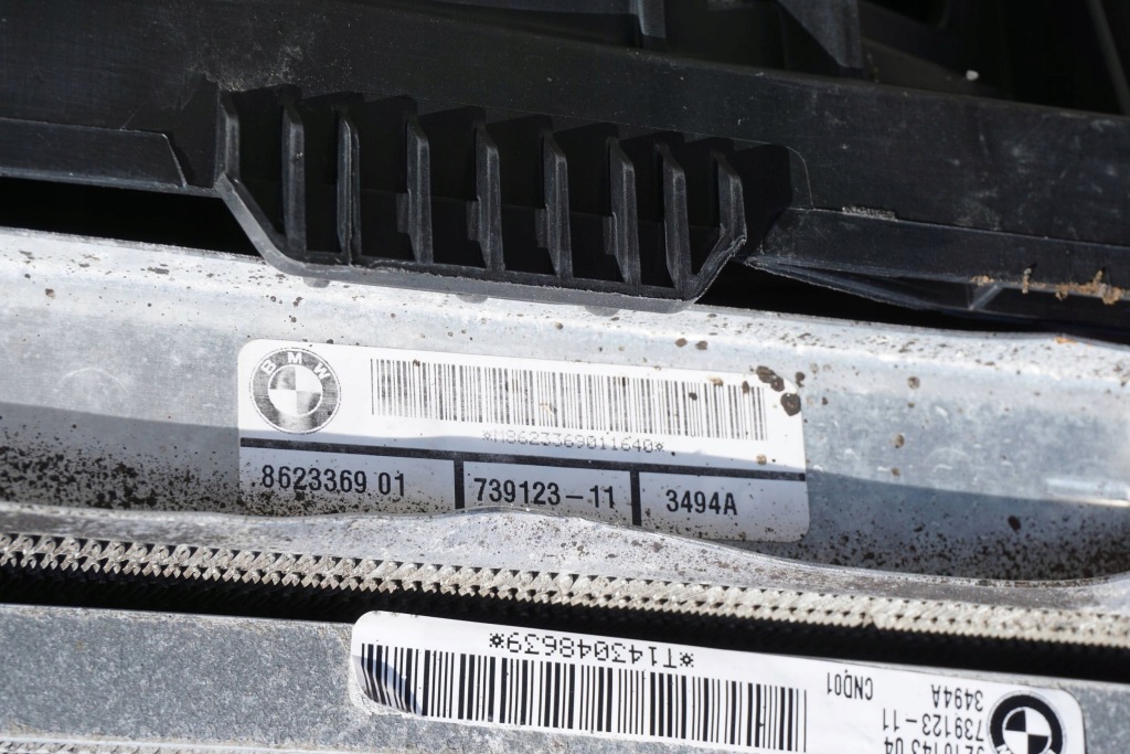 Вентилятор радиатор комплект bmw x3 f25 7601176 9216143 Оригинал