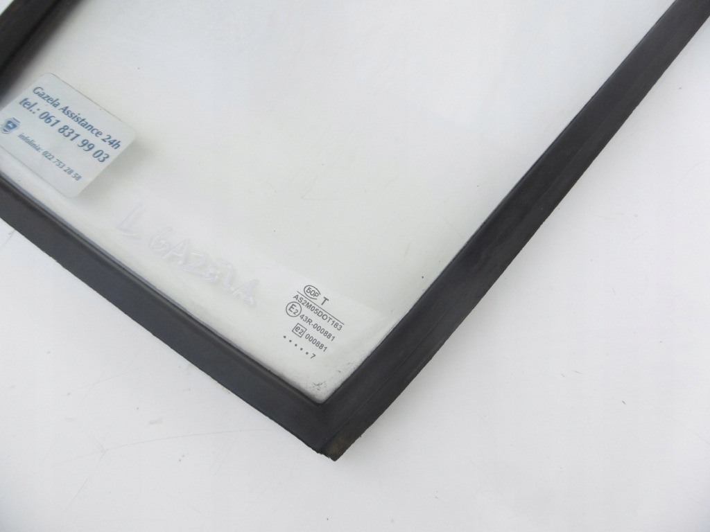 фото №4, Стекло треугольник дверь левый перед gazelle gaz gazela