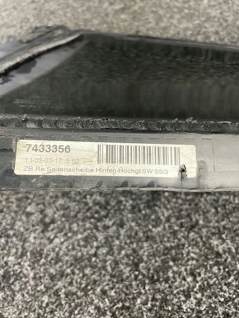 фото №5, Bmw seria 4 f32 стекло кузовная левая правая сторона 7433356 7433355