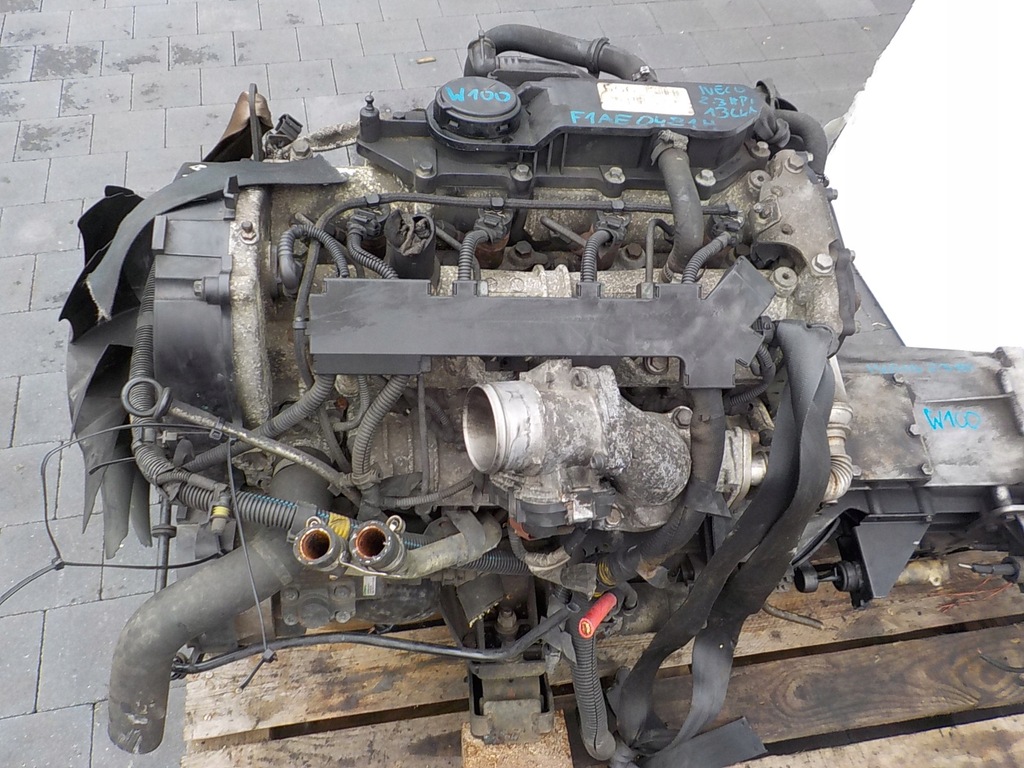 фото №8, Iveco daily iv 2.3 hpi 136km двигатель f1ae0481h kompletny