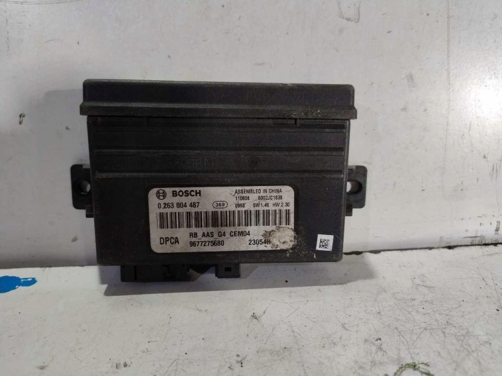 фото №1, Модуль блок керування паркування citroen berlingo ii 9677275680