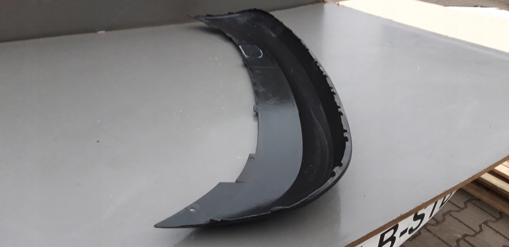 фото №7, Накладка спойлер бампера задняя skoda rapid 5jh807521