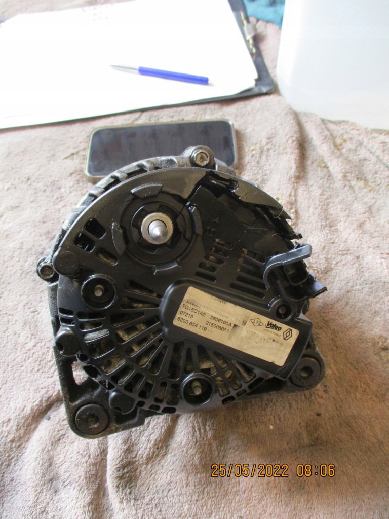 106. генератор renault opel 8200854119 Ціна