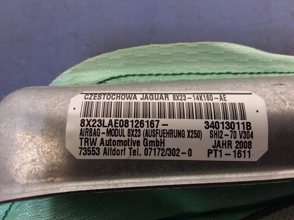 фото №4, Jaguar xf x250 подушка безпеки шторка безпеки ліва 8x23-14k160-ae