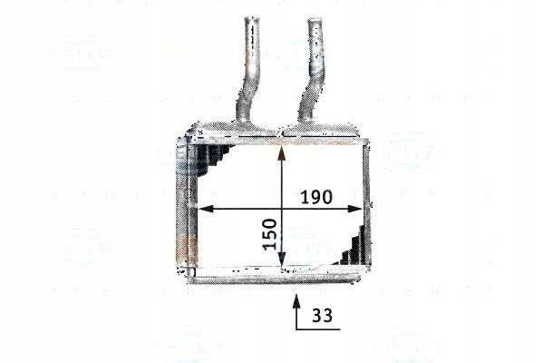 фото №1, Behr hella отопитель opel combo 1.2 71_