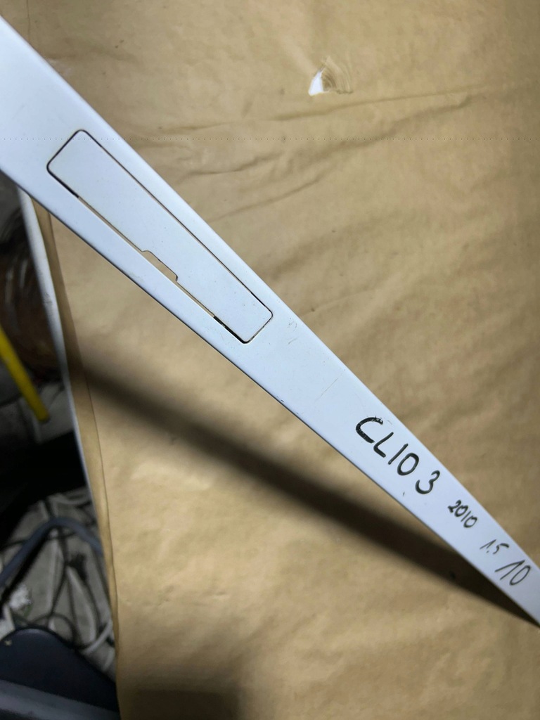 фото №3, Молдинг дахова ліва renault clio iii 3d