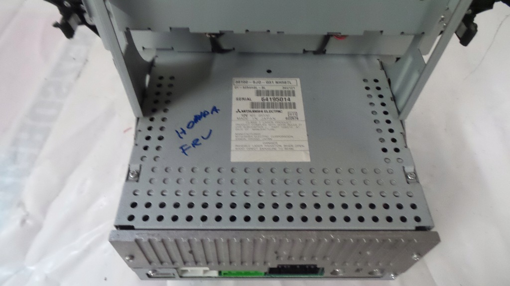 фото №11, Радио заводской honda fr-v frv 39100-sjd-g31