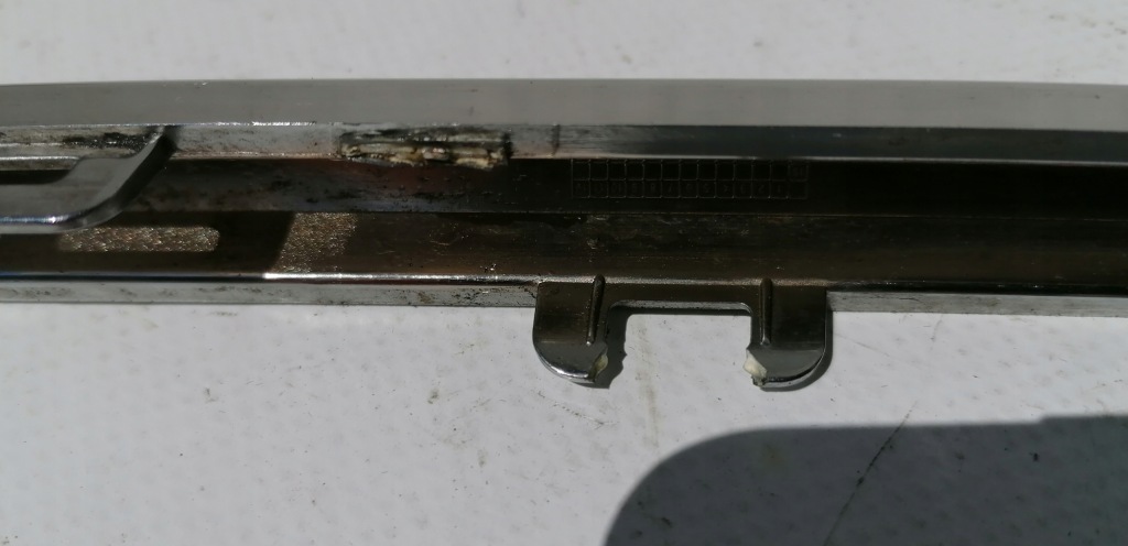 фото №12, Bmw 7 g11 хром молдинг середня бампера задня 15r-