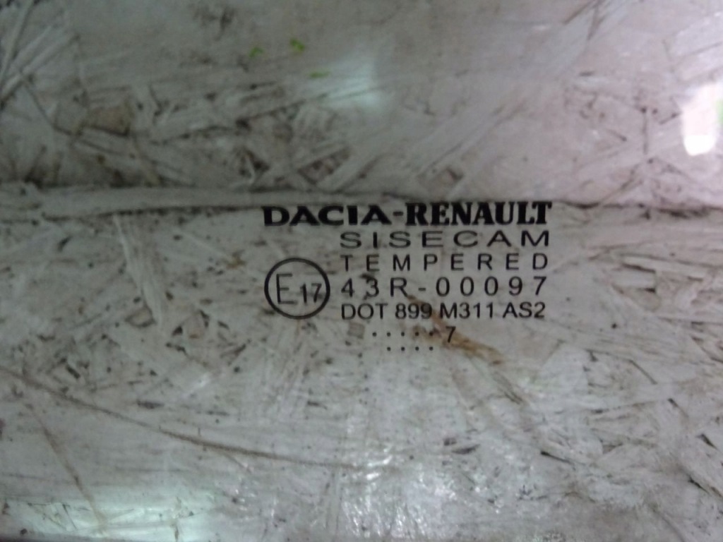 фото №2, Dacia sandero ii стекло дверь задняя правая