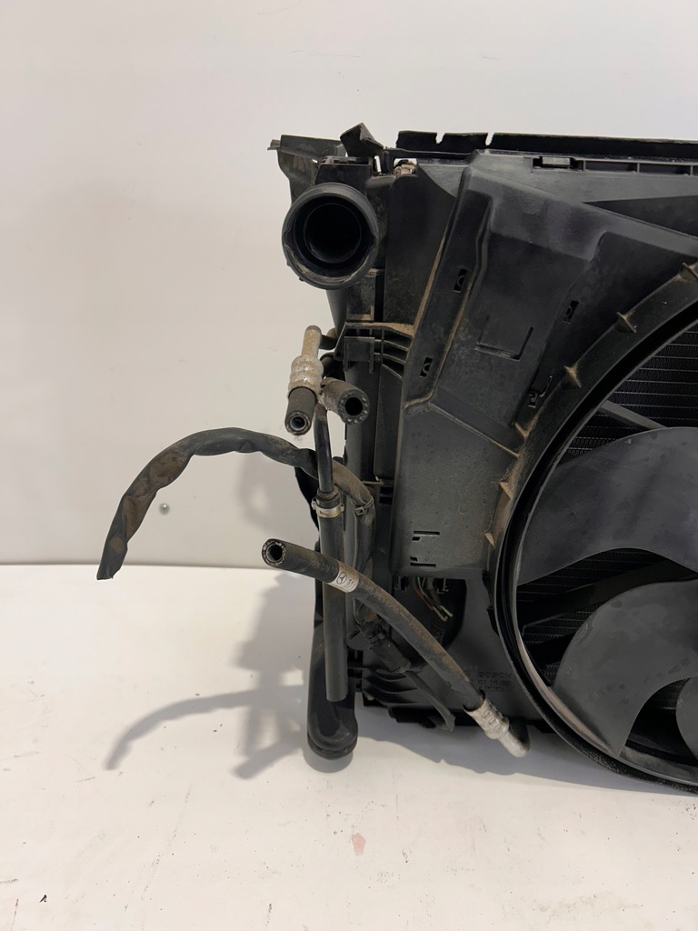 фото №6, Mercedes w204 w212 glk набір радіатор радіатор вентилятор