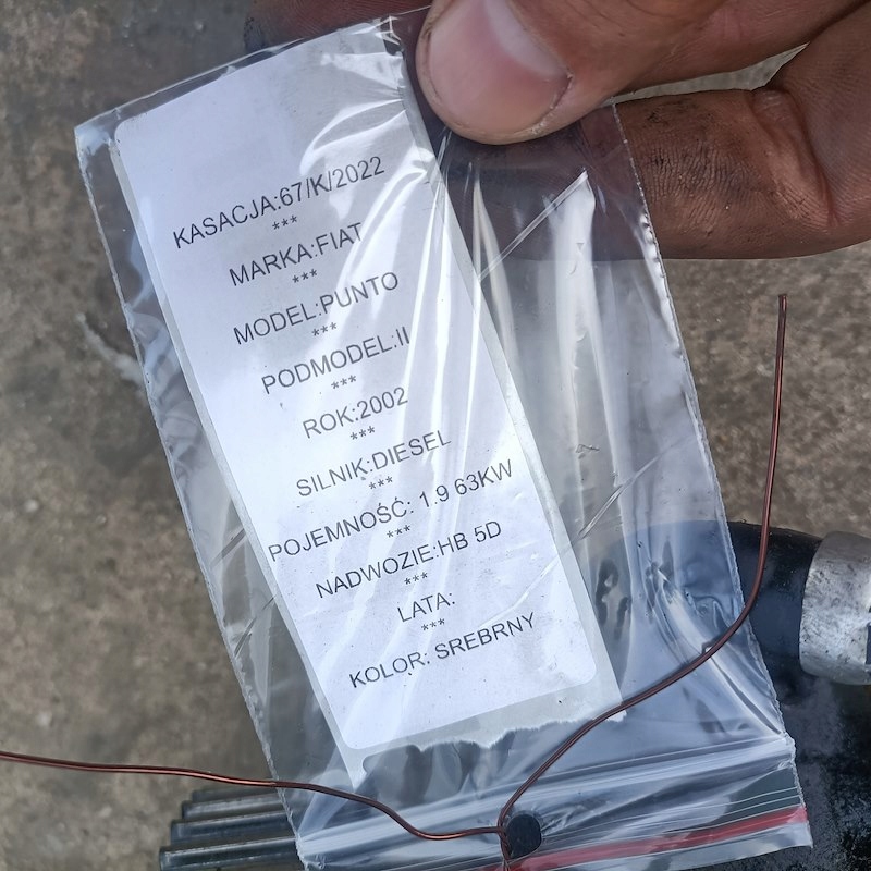 фото №2, Насос упорскування fiat punto ii