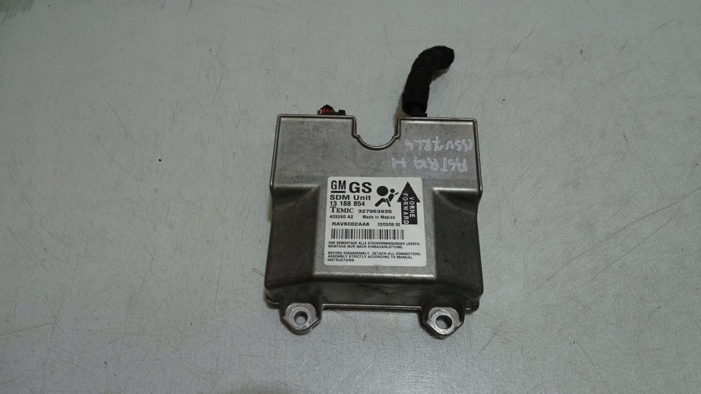 Купити 327963935 модуль датчик подушка безпеки opel astra h iii