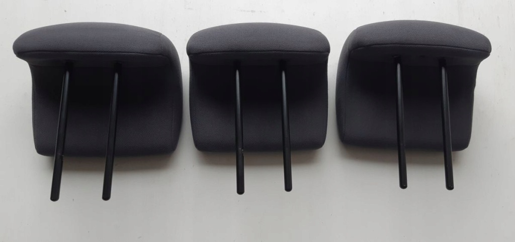 фото №7, Підголівники задні peugeot 206 i 206 plus + колір szary комплект 3 sztuk