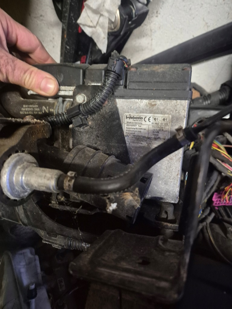 фото №1, Vw t5 lift обогреватель стояночный webasto 7e0815071b