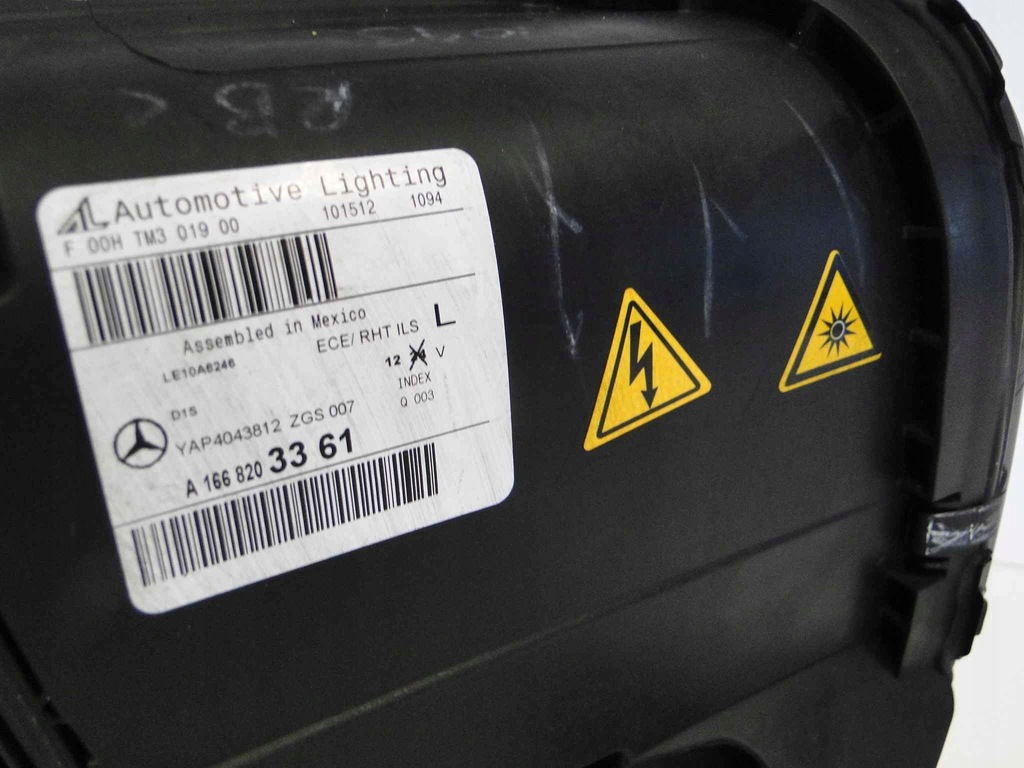фото №14, Mercedes gl x166 166 лампа левая bi-xenon ils ночь