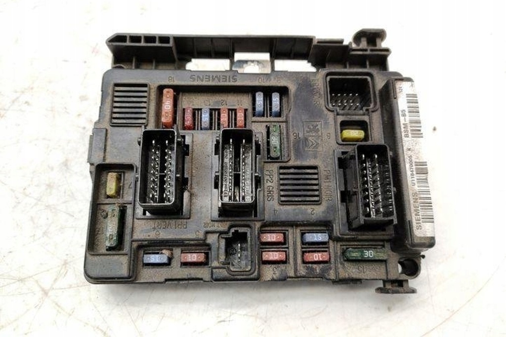 фото №8, Коробка запобіжників citroën berlingo mf 9650618280 1.56l дизель 55kw