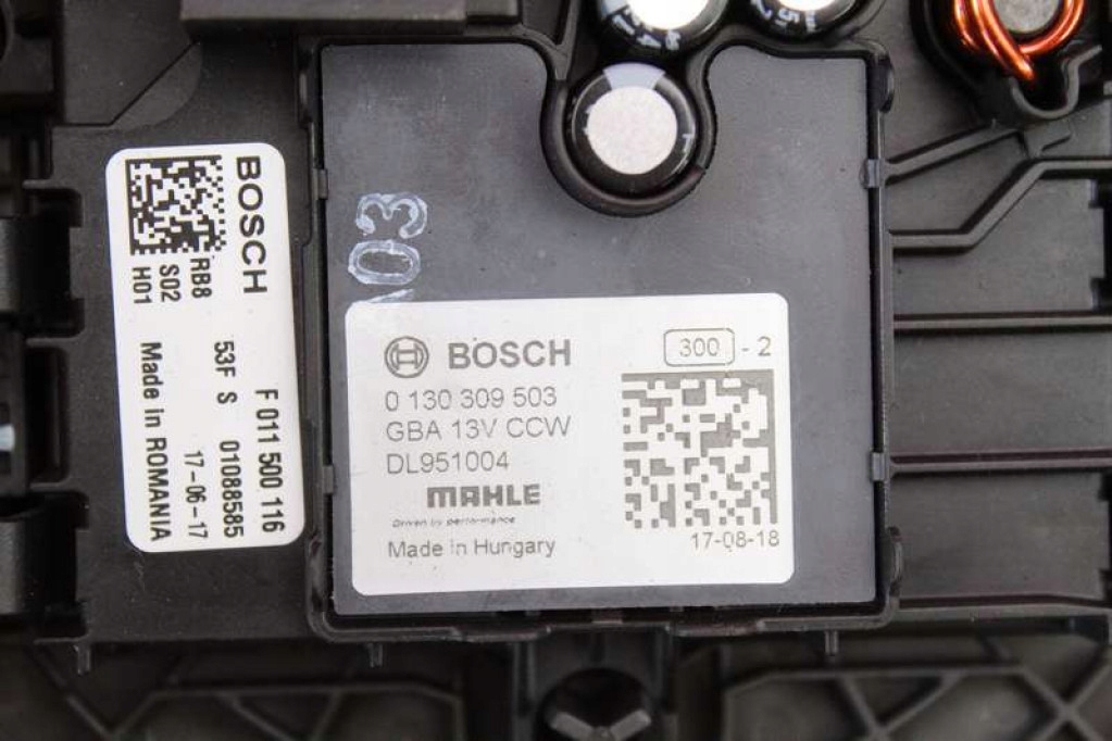 фото №6, Повітродувка вентилятор обдув eu 0130309503 opel astra 5 v k 15-20