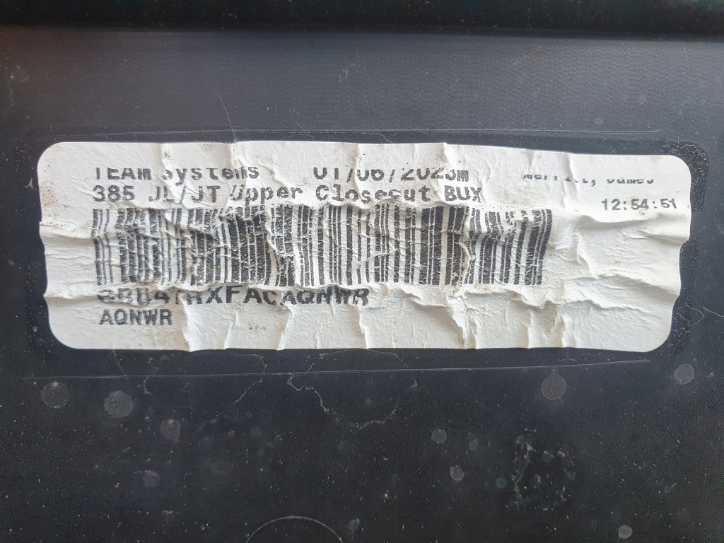 фото №8, Элементы бампера балка защита jeep wrangler iv jl rok 17-