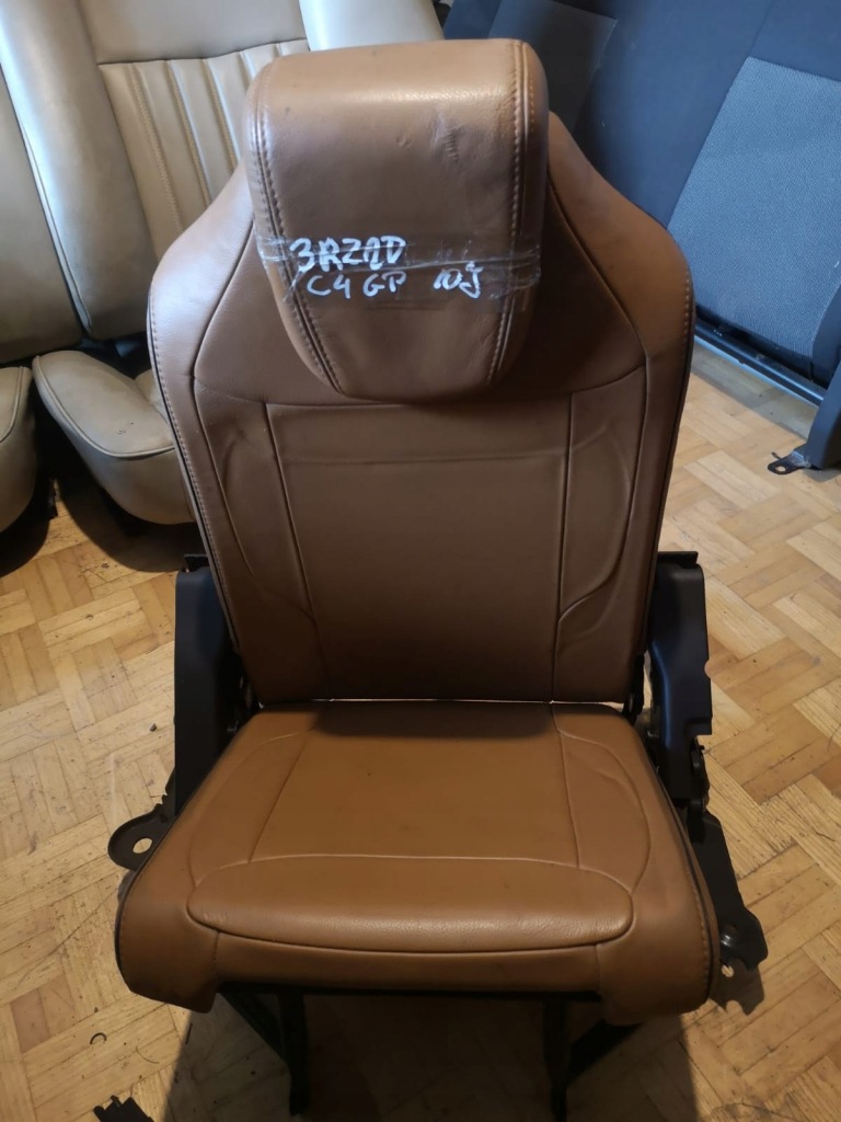 фото №1, C4 grand picasso 06 сиденье левый задняя iii ряд кожа