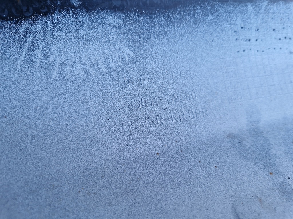 фото №7, Hyundai i10 ii lift бампер задняя задний 86611-b9500