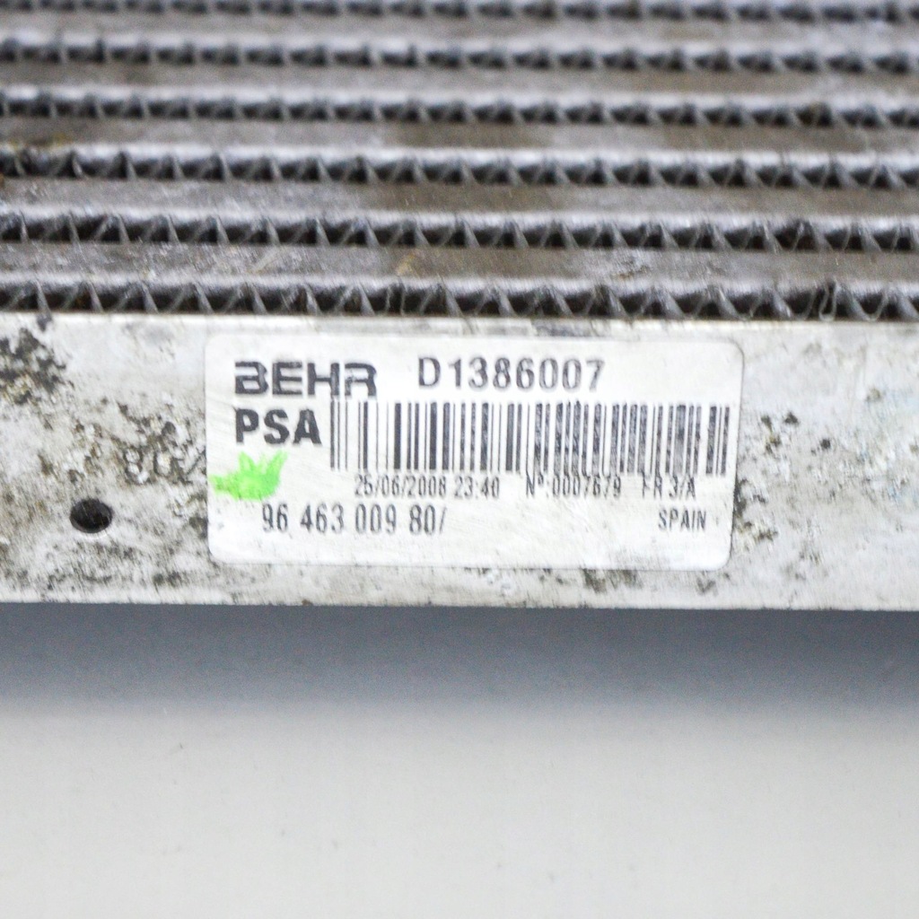 фото №7, Citroen c6 2007 радіатор повітря наддувний / інтеркулер