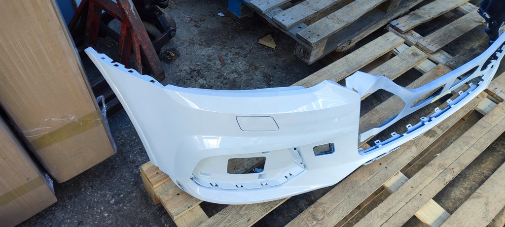 фото №6, Бампер перед передній audi q3 8u lift ксенон 1.15-08.18 13x307-1 лак lb9a