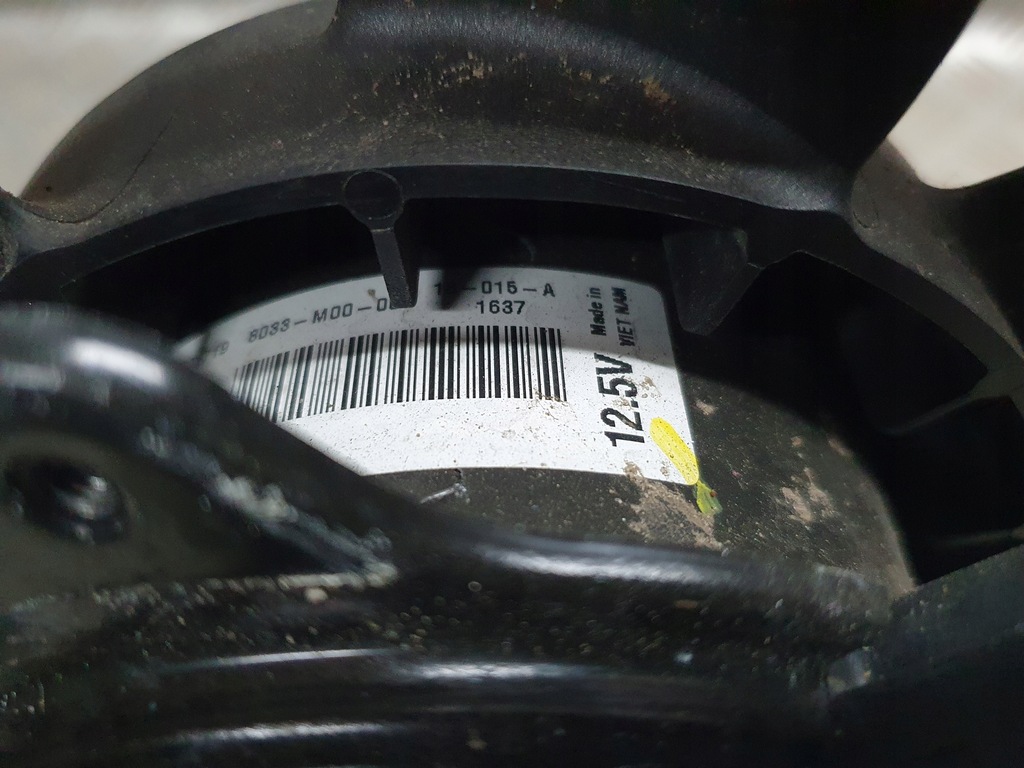 фото №5, Вентилятор радиатора opel crossland x 1.2 turbo